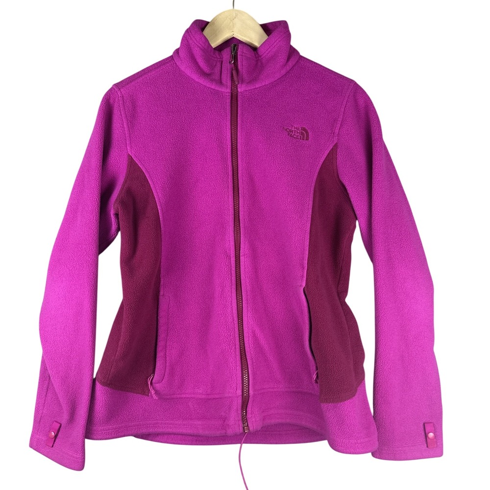 Columbia Women's Fleece Jacket XL Hot Pink Full Zip‎ Outdoor Hiking Warm Coat